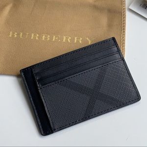 Burberry London Check and Card Holder